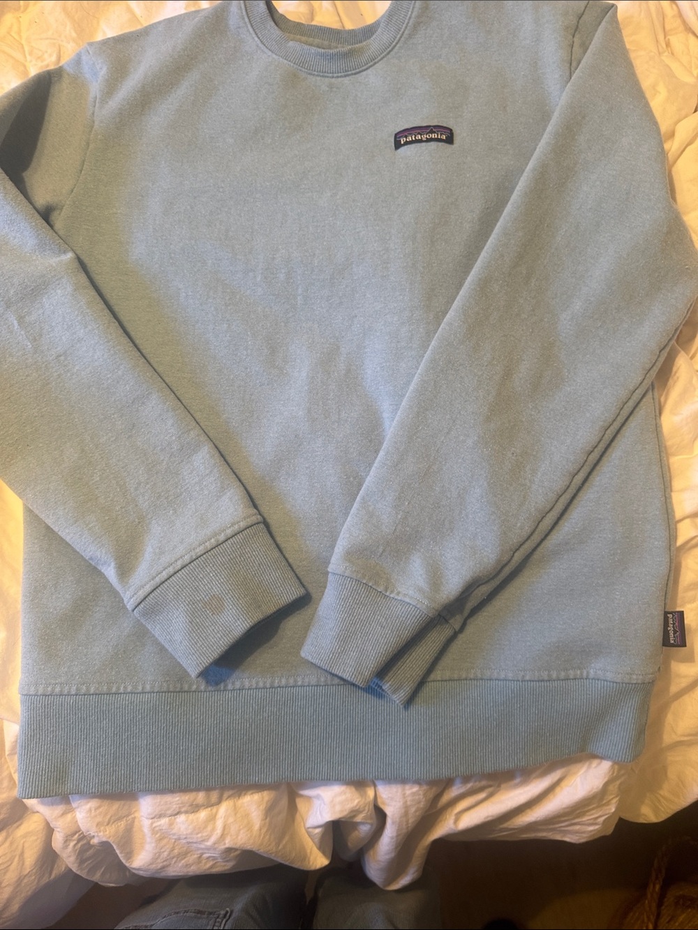 Patagonia Men's Crewneck Sweater - Dusty Blue